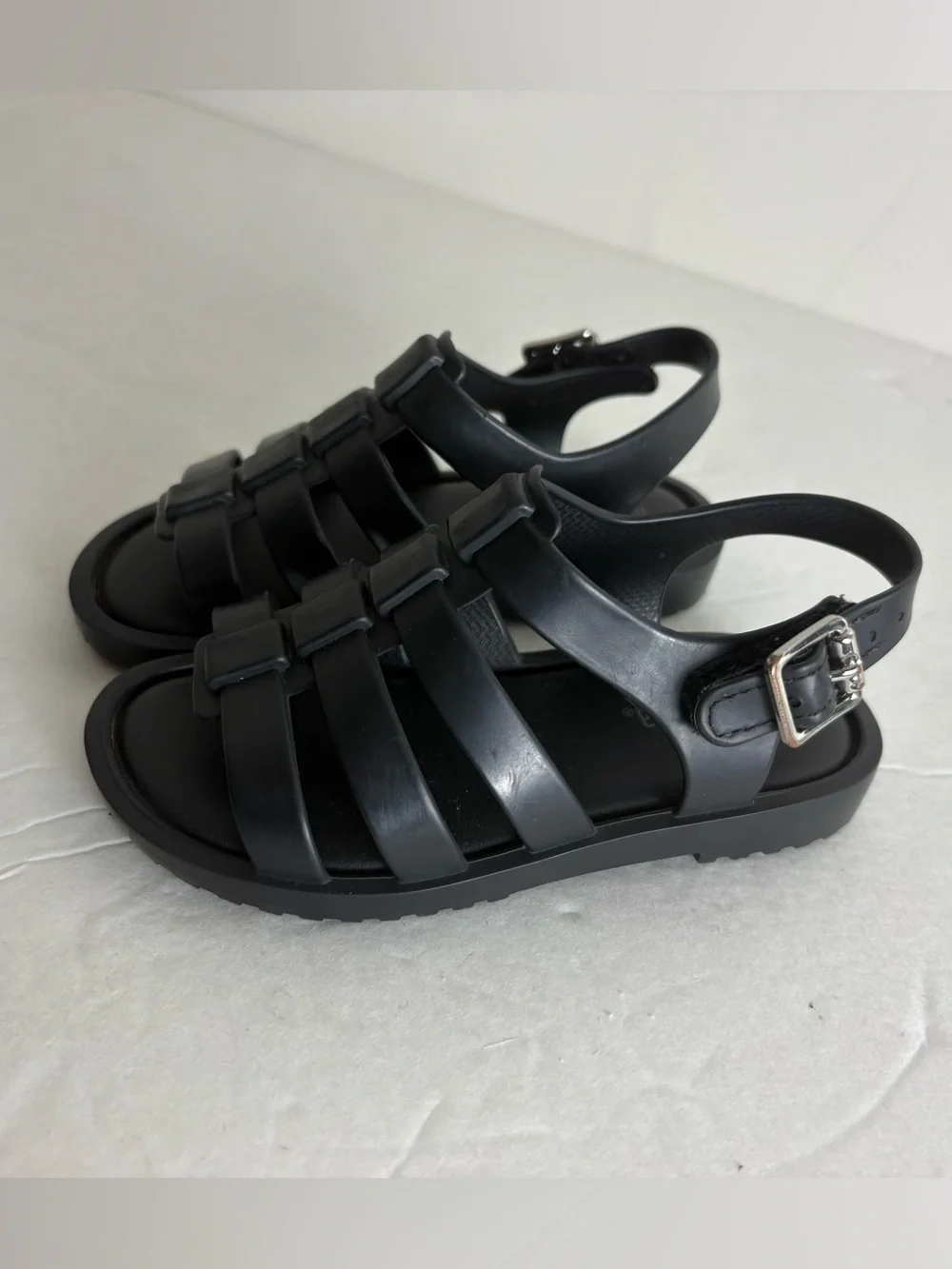 Mini Melissa Flox BB Black Sandal Toddler 8